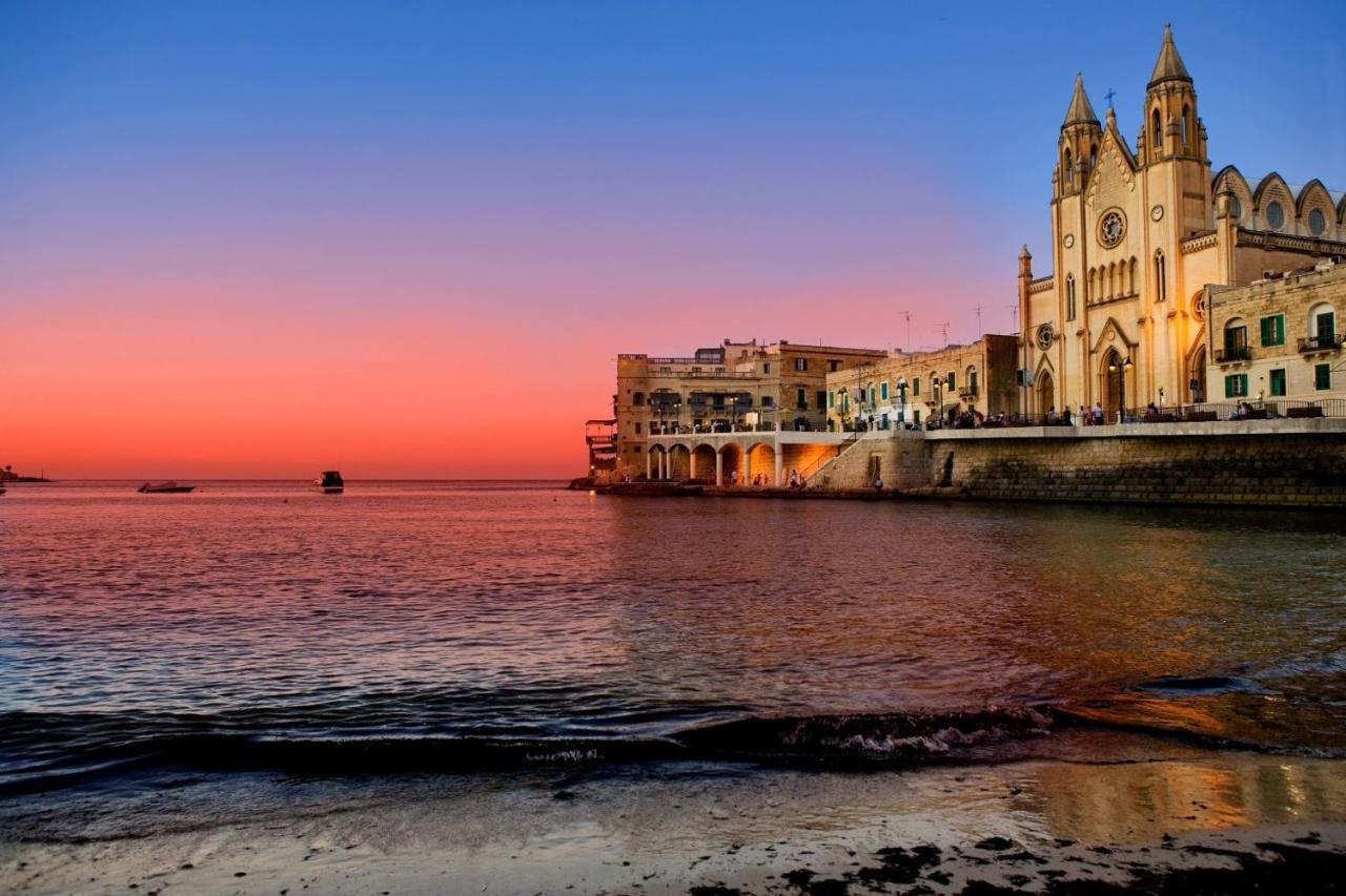 Luxury Apt With Side Seaviews And Pool, Best Location Sliema Exterior foto