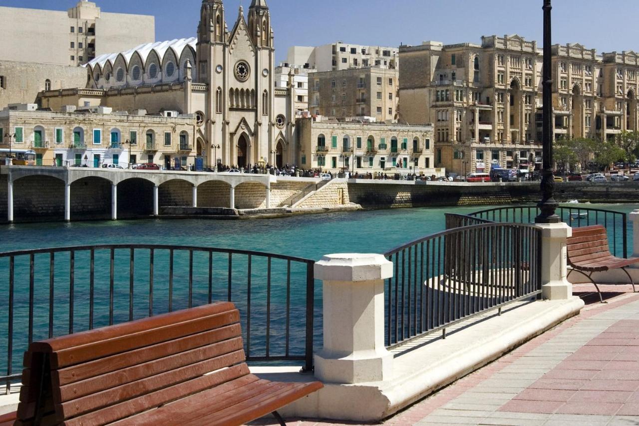 Luxury Apt With Side Seaviews And Pool, Best Location Sliema Exterior foto